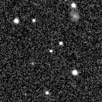 Star field recorded on 2021-08-17