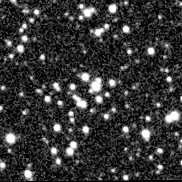 Star field recorded on 2025-09-23