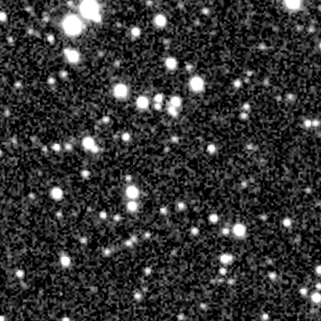 Exposure 2, r filter, 04:31:34 UTC; marker-free star field
