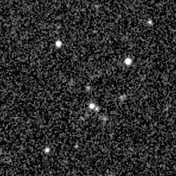Star field recorded on 2021-11-24