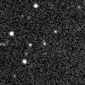 Exposure 3, r filter, 06:06:50 UTC; marker-free star field