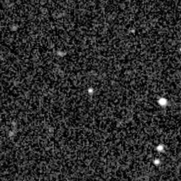 Star field recorded on 2021-07-14