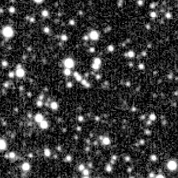 Star field recorded on 2025-08-21