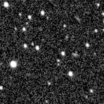 Exposure 2, r filter, 06:57:05 UTC; marker-free star field
