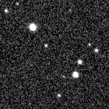 Star field recorded on 2021-09-30