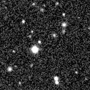 Star field recorded on 2021-08-03