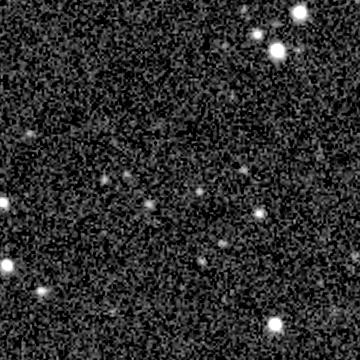 Exposure 2, g filter, 13:32:44 UTC; marker-free star field