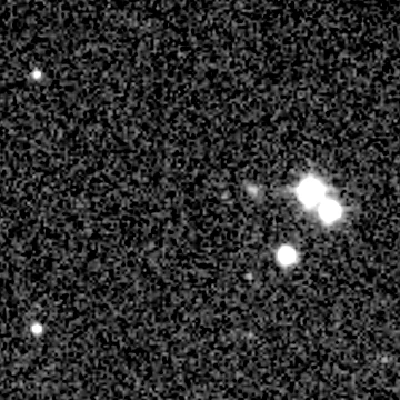 Star field recorded on 2021-11-19
