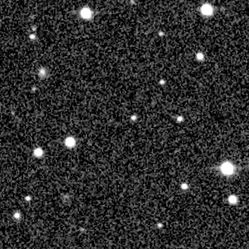 Exposure 2, g filter, 12:07:21 UTC; marker-free star field