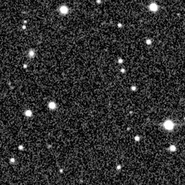 Star field recorded on 2018-11-08