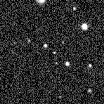 Star field recorded on 2021-09-28