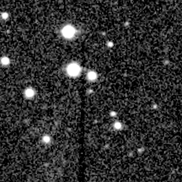 Star field recorded on 2018-09-07