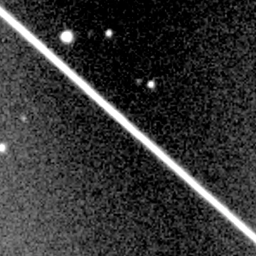 Star field recorded on 2023-10-08