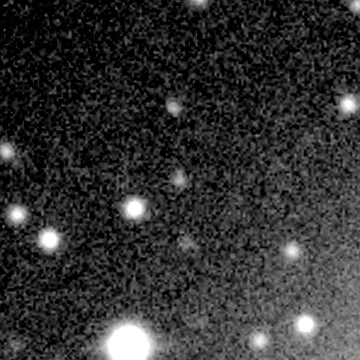 Star field recorded on 2018-11-12