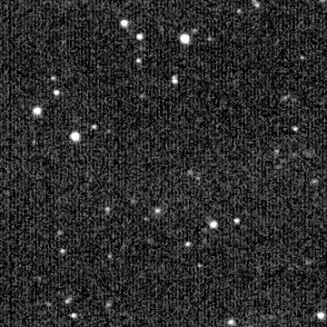 Exposure 3, i filter, 10:52:16 UTC; marker-free star field
