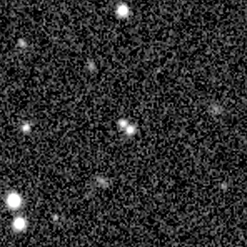 Star field recorded on 2018-11-15