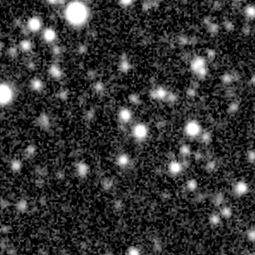 Exposure 3, r filter, 02:09:00 UTC; marker-free star field