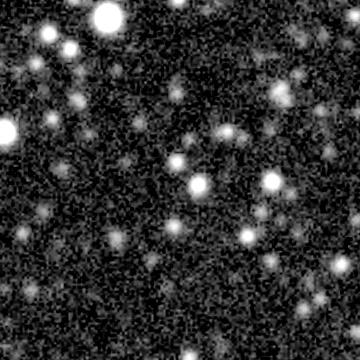 Star field recorded on 2020-11-11