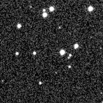 Star field recorded on 2023-03-13