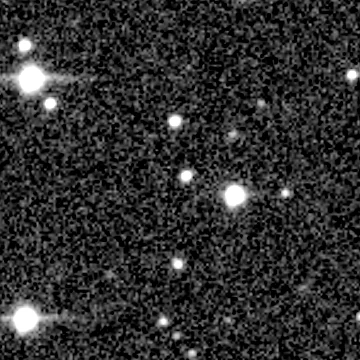 Exposure 2, g filter, 05:38:56 UTC; marker-free star field