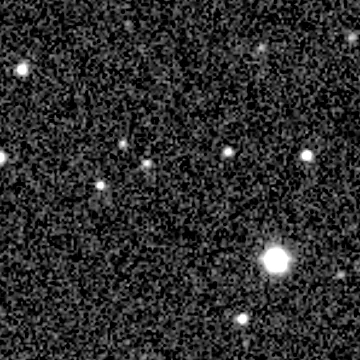 Exposure 2, r filter, 10:54:43 UTC; marker-free star field