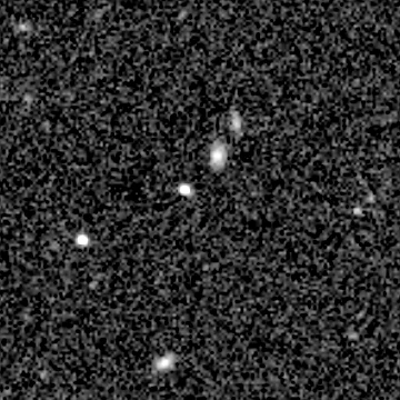 Star field recorded on 2021-08-29