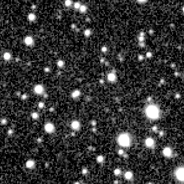 Star field recorded on 2025-06-25