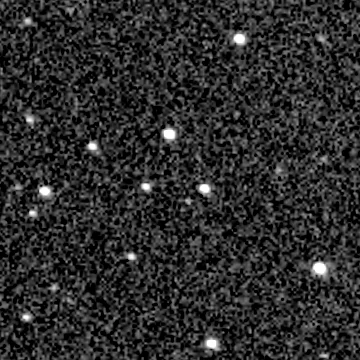 Exposure 2, r filter, 11:33:29 UTC; marker-free star field