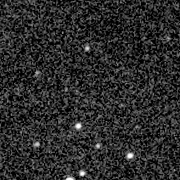 Exposure 4, r filter, 13:51:38 UTC; marker-free star field