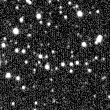 Star field recorded on 2025-10-26