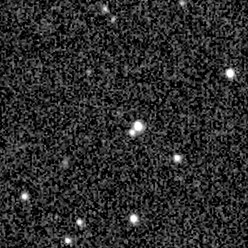Exposure 4, g filter, 09:26:16 UTC; marker-free star field