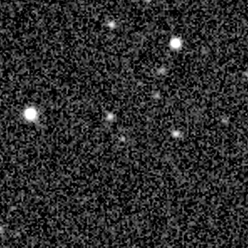Exposure 2, r filter, 10:40:07 UTC; marker-free star field