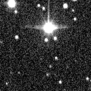 Exposure 2, r filter, 10:37:29 UTC; marker-free star field